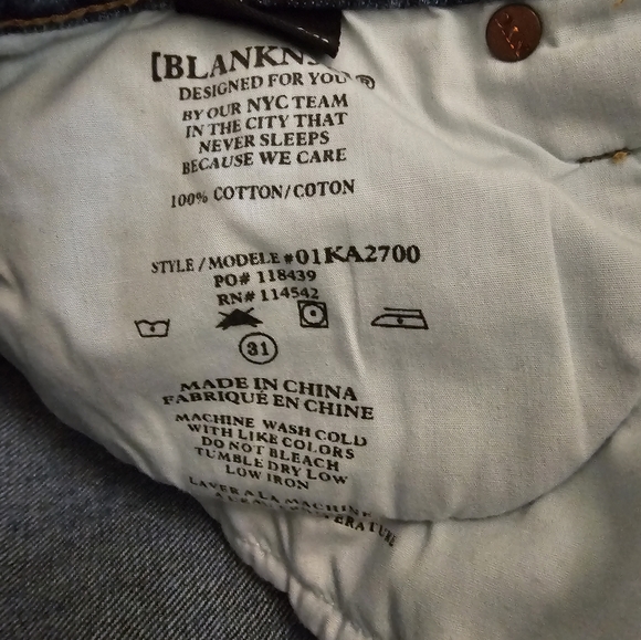 Blank NYC The Baxter Ribcage Straight Leg Jeans in Medium Wash - Picture 7 of 12